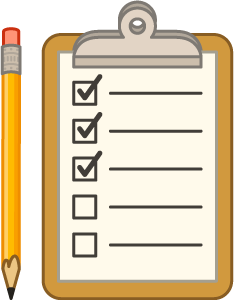 checklist of things which help you regarding how to survive the ICU