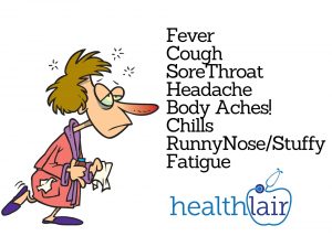 flu symptoms by health lair